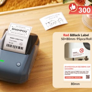 NIIMBOT B1 Pro Smart Label Printer – 300dpi Two-Color Thermal Label Maker