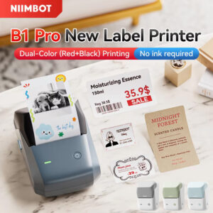 NIIMBOT B1 Pro Smart Label Printer – 300dpi Two-Color Thermal Label Maker - Image 5