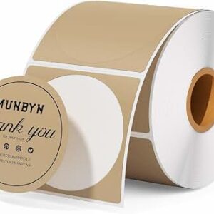 NIIMBOT D series T21×21Kraft Brown Labels