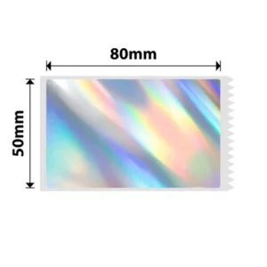 NIIMBOT M2_H Laser Silver Labels 50×30mm – 240 Labels per Roll - Image 3