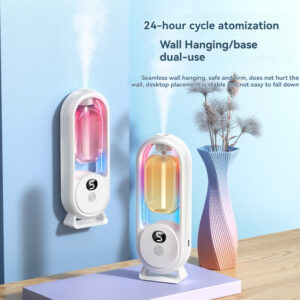 Alternative view of Waterless Aroma Diffuser with Ambient Light – Automatic Fragrance Machine for Home