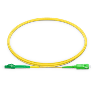 SC/APC to SC/APC G.652.D Simplex Fiber Optic Patch Cord – 1m, 2m, 3m & 5m