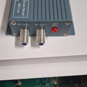 Alternative view of OR3002 FTTH Optical Receiver with WDM – SC/APC, Dual RF Output, DC 5V