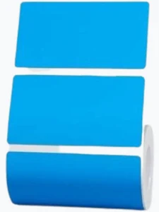 NIIMBOT Blue Labels 40×20mm – 345 Labels per Roll for Compatible Printers