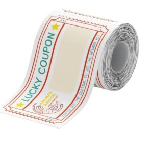 NIIMBOT TP35×60mm Tiger Scratch Card Labels – 115 Labels per Roll